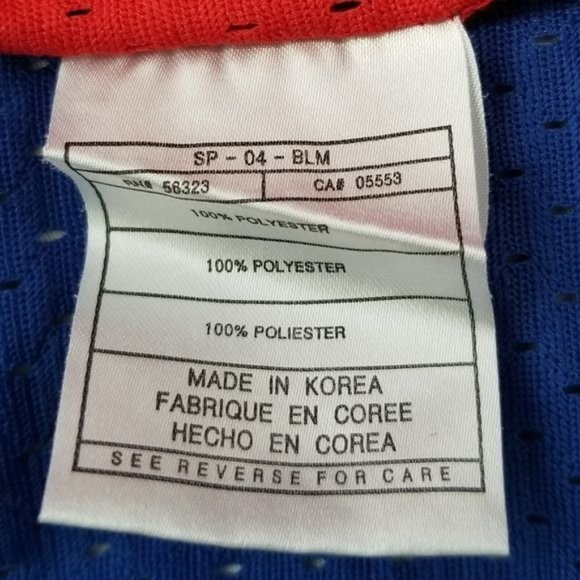 Nike NBA East All Star Basketball Jersey Men's Size XXL 2004 O'Neal No. 7 Pacers - Picture 12 of 16